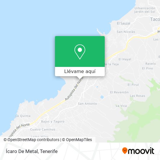 Mapa Ícaro De Metal