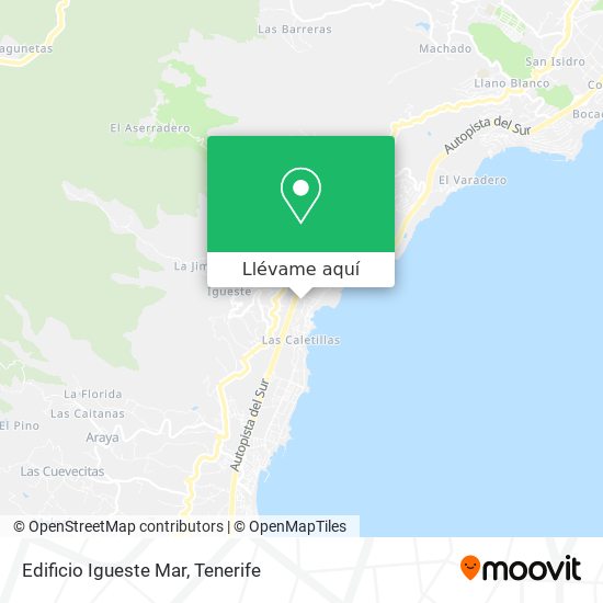 Mapa Edificio Igueste Mar