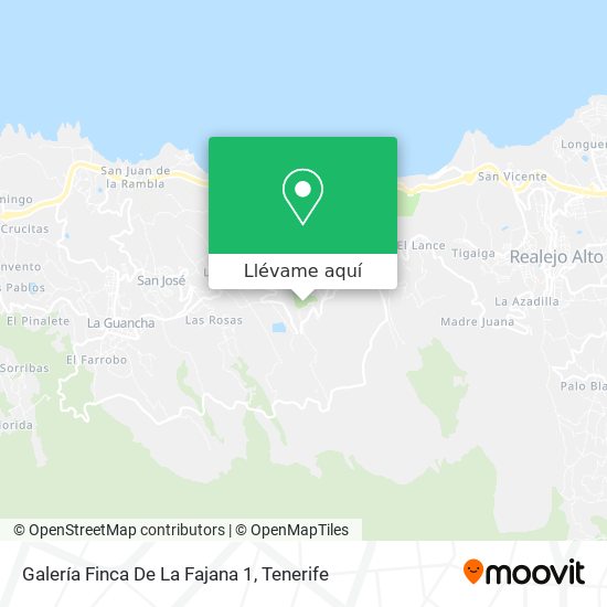 Mapa Galería Finca De La Fajana 1