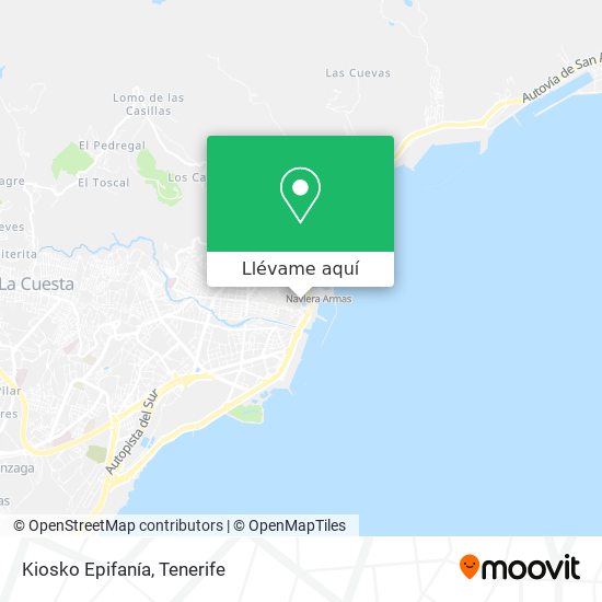 Mapa Kiosko Epifanía
