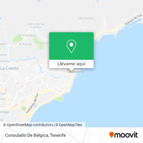 Mapa Consulado De Bélgica