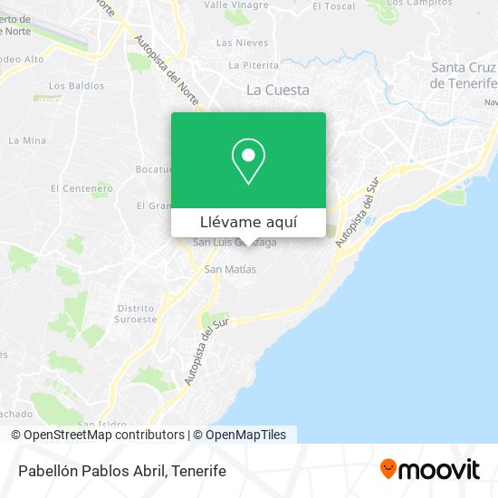 Mapa Pabellón Pablos Abril