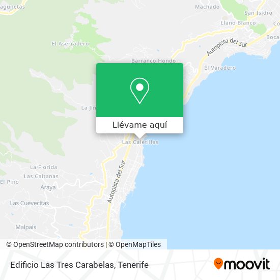 Mapa Edificio Las Tres Carabelas