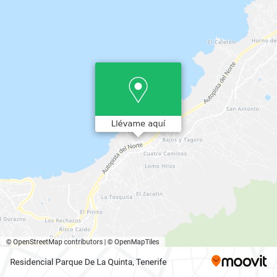 Mapa Residencial Parque De La Quinta