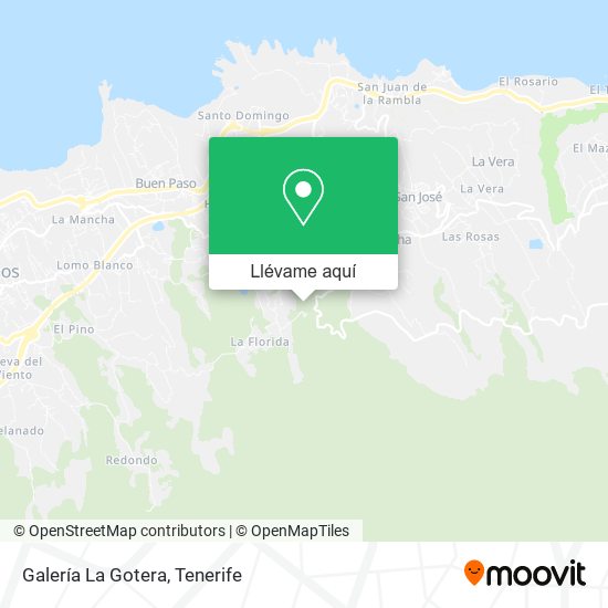 Mapa Galería La Gotera