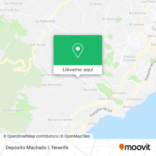 Mapa Depósito Machado I