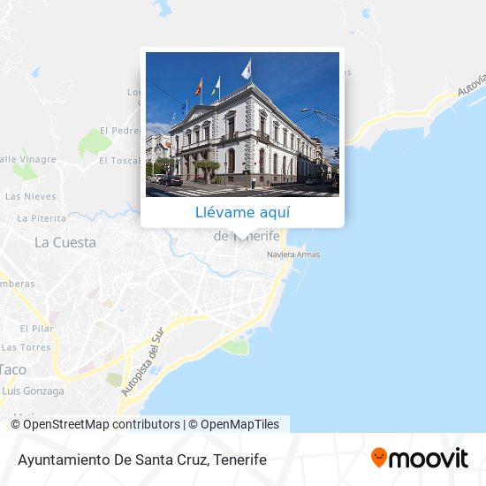 Mapa Ayuntamiento De Santa Cruz