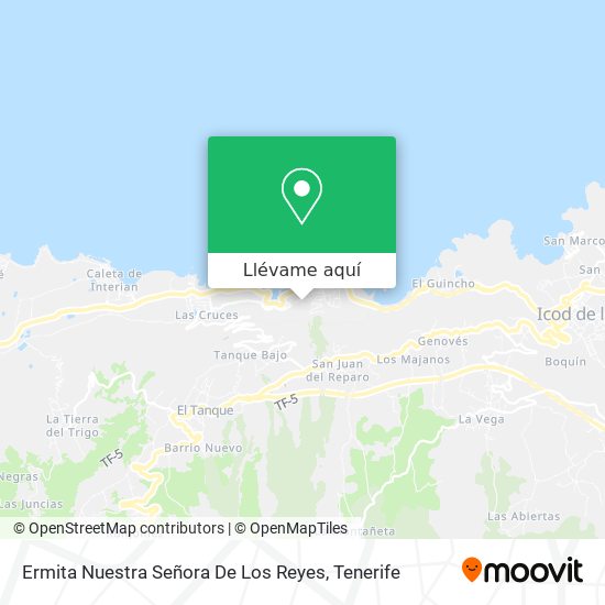 Mapa Ermita Nuestra Señora De Los Reyes