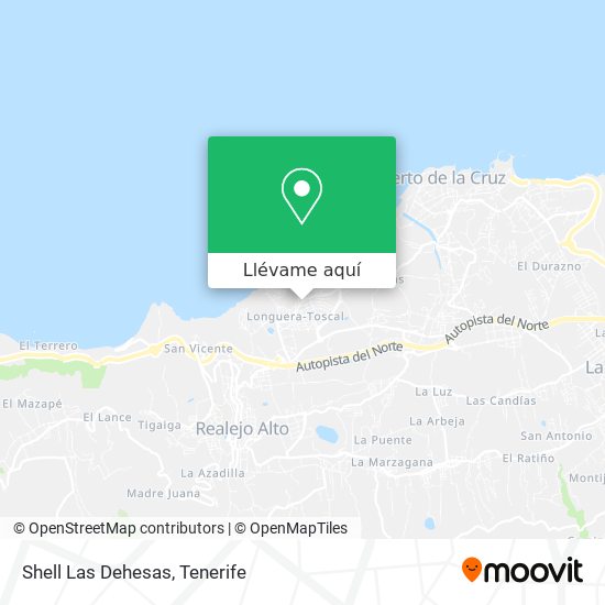 Mapa Shell Las Dehesas