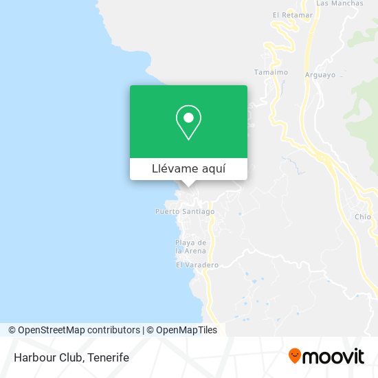 Mapa Harbour Club