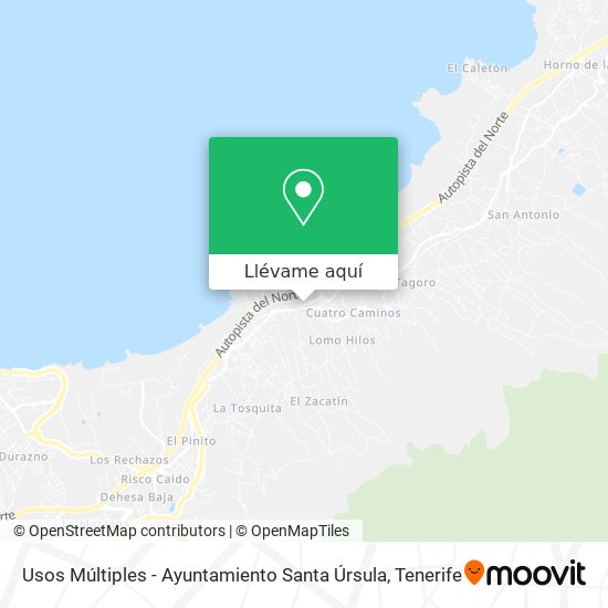 Mapa Usos Múltiples - Ayuntamiento Santa Úrsula