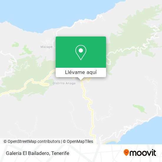 Mapa Galería El Bailadero