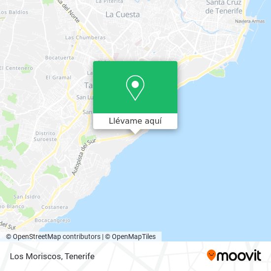 Mapa Los Moriscos