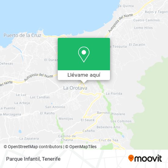 Mapa Parque Infantil