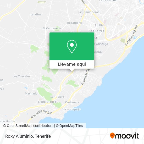 Mapa Roxy Aluminio
