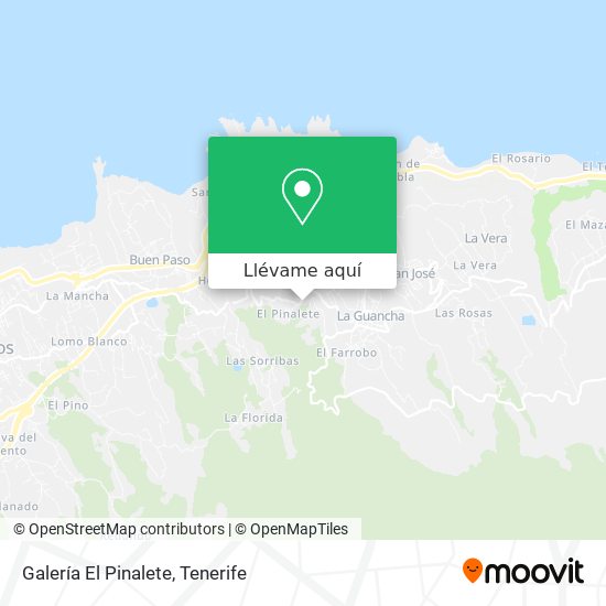 Mapa Galería El Pinalete