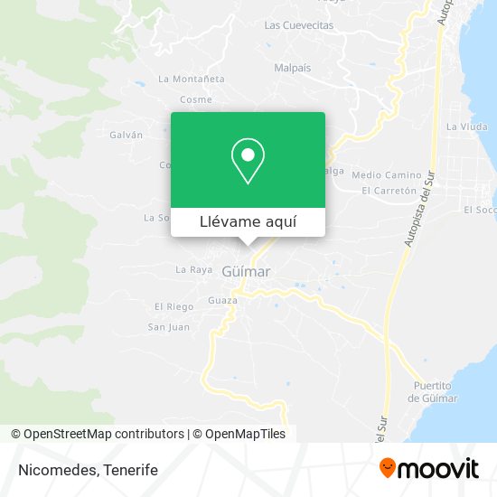 Mapa Nicomedes