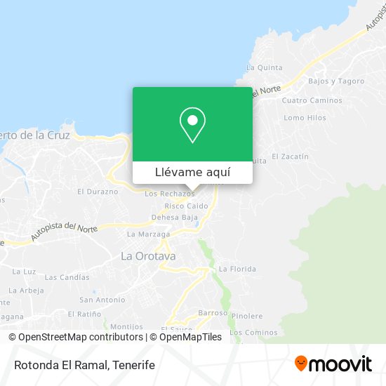 Mapa Rotonda El Ramal