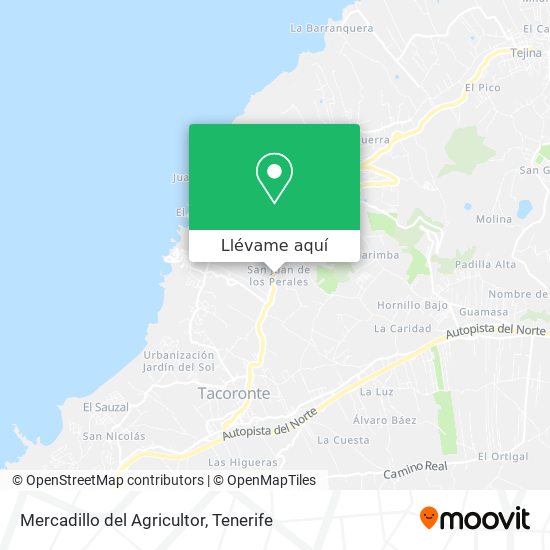 Mapa Mercadillo del Agricultor