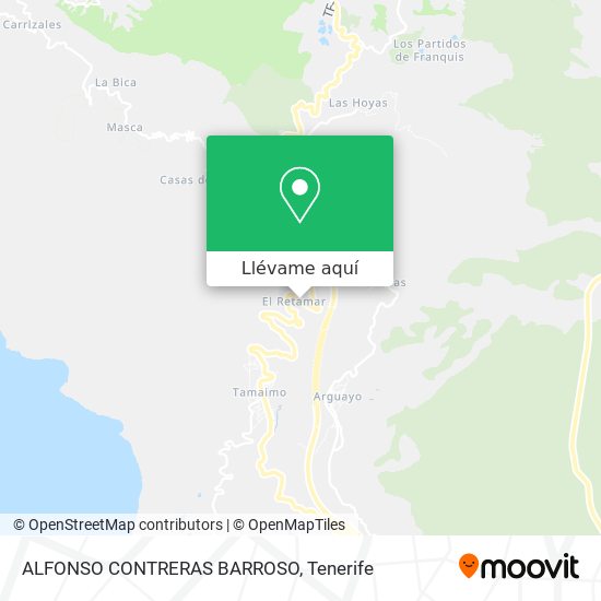 Mapa ALFONSO CONTRERAS BARROSO