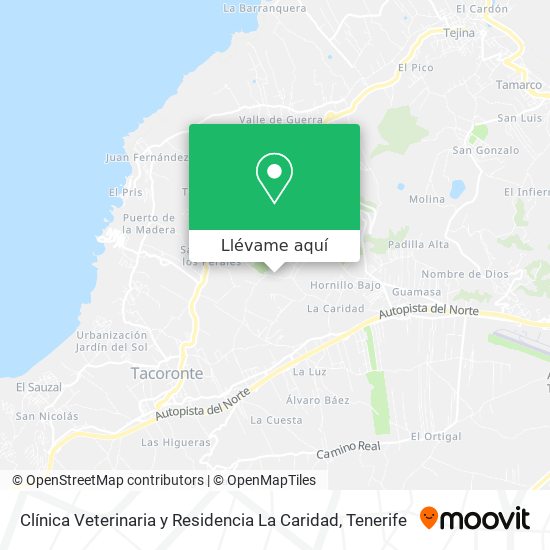 Mapa Clínica Veterinaria y Residencia La Caridad