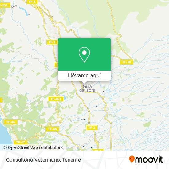 Mapa Consultorio Veterinario