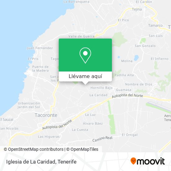 Mapa Iglesia de La Caridad
