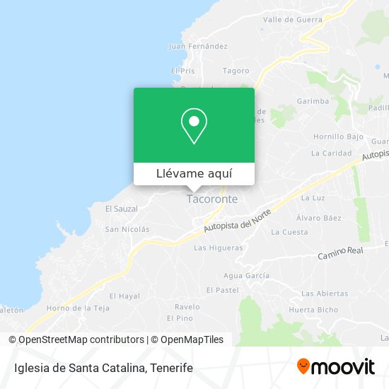 Mapa Iglesia de Santa Catalina