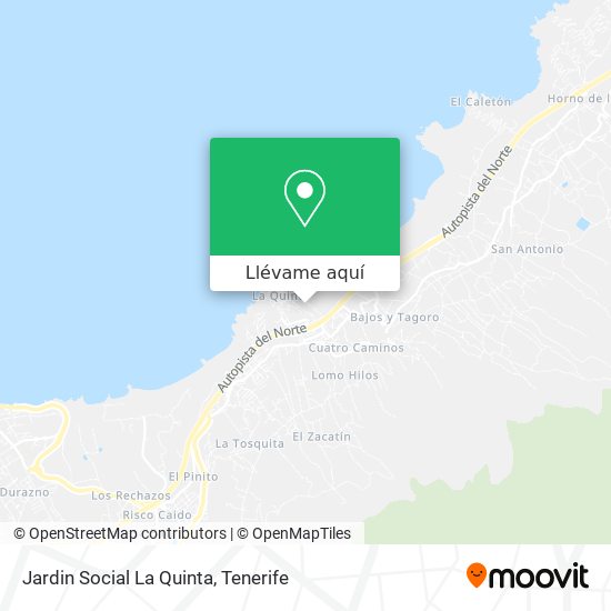 Mapa Jardin Social La Quinta