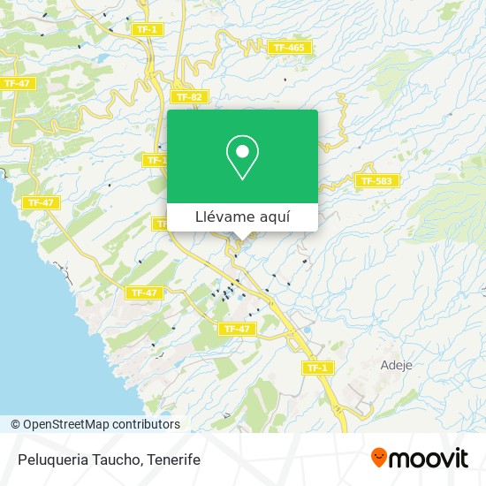 Mapa Peluqueria Taucho