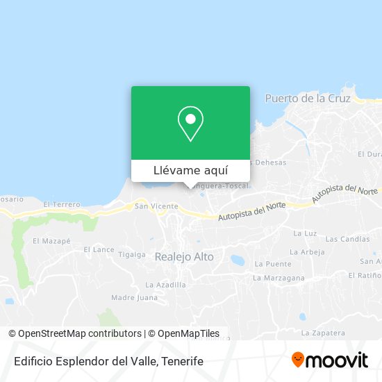 Mapa Edificio Esplendor del Valle