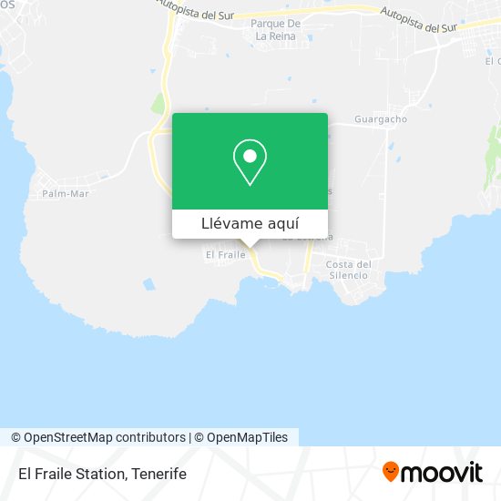 Mapa El Fraile Station