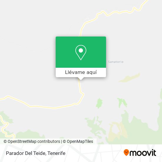 Mapa Parador Del Teide