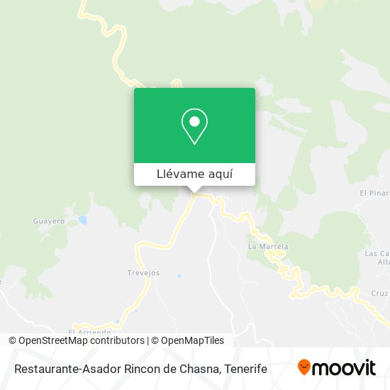 Mapa Restaurante-Asador Rincon de Chasna