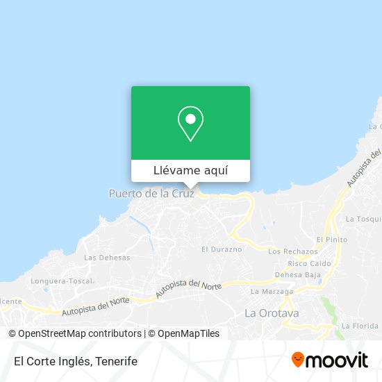 Mapa El Corte Inglés