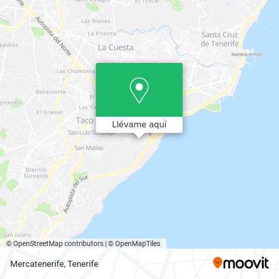 Mapa Mercatenerife