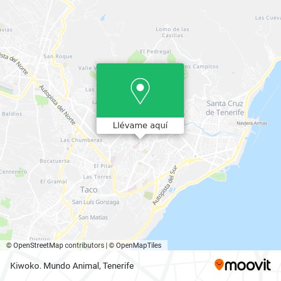 Mapa Kiwoko. Mundo Animal