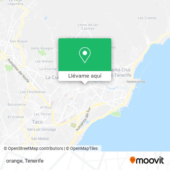 Mapa orange