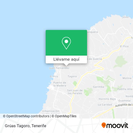 Mapa Grúas Tagoro