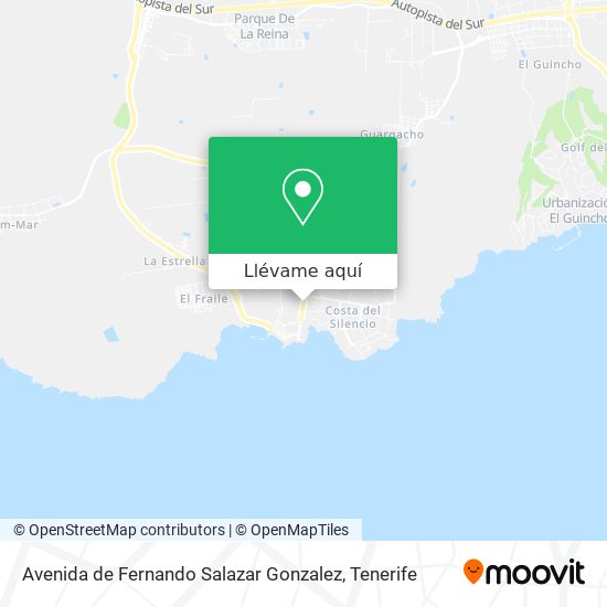 Mapa Avenida de Fernando Salazar Gonzalez
