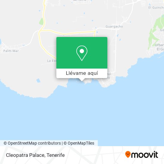 Mapa Cleopatra Palace