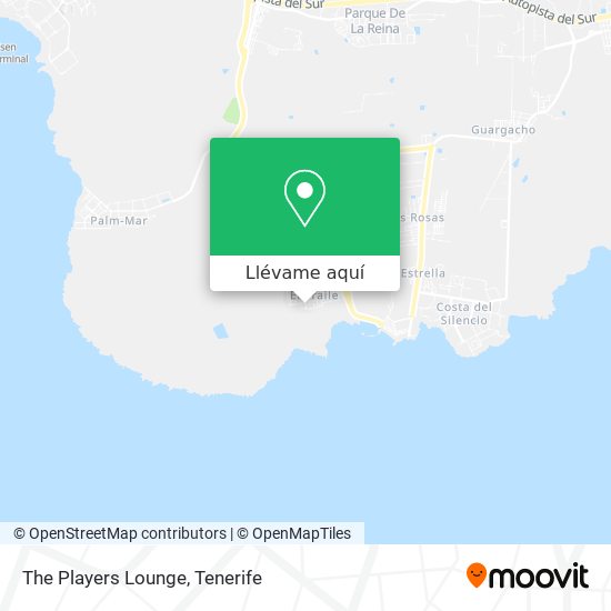 Mapa The Players Lounge