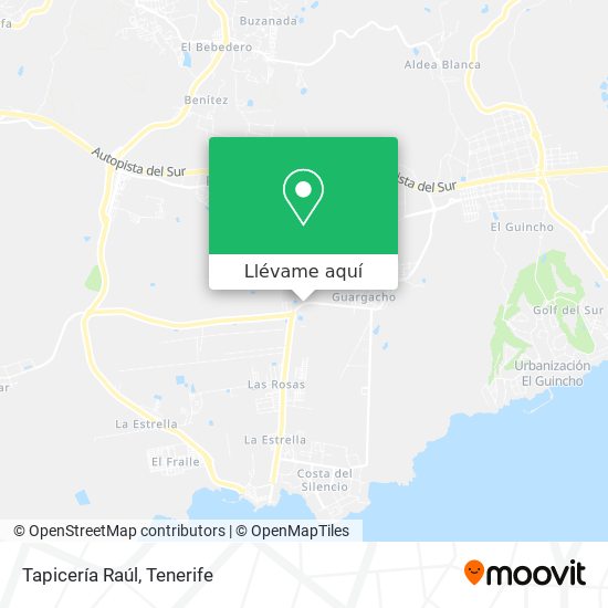Mapa Tapicería Raúl