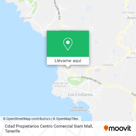 Mapa Cdad Propietarios Centro Comercial Siam Mall