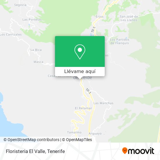 Cómo llegar a Floristeria El Valle en Santiago Del Teide en Autobús?