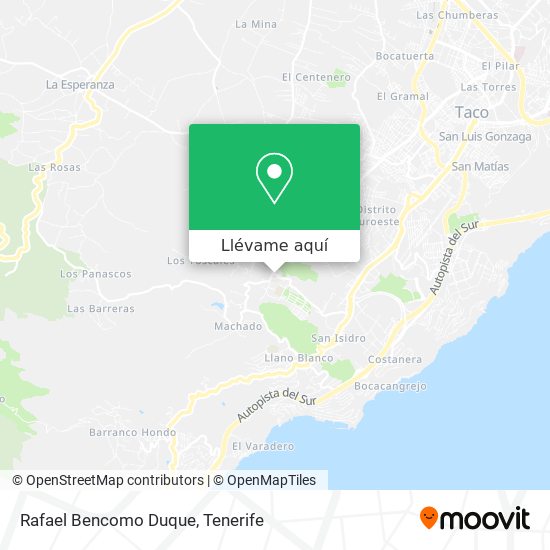 Mapa Rafael Bencomo Duque