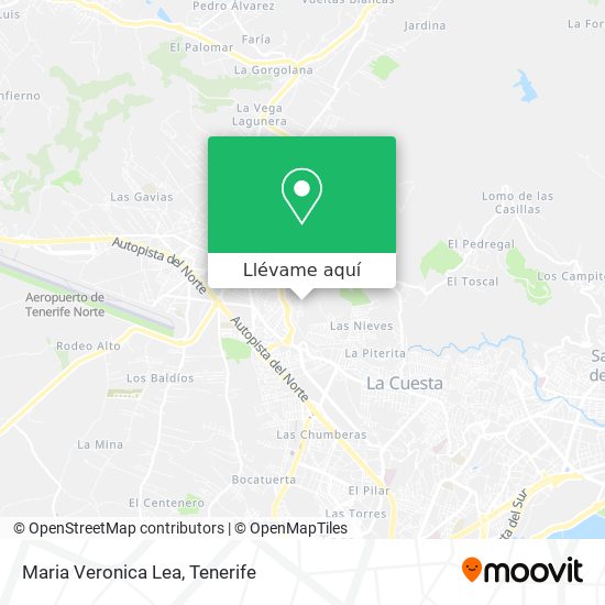 Mapa Maria Veronica Lea
