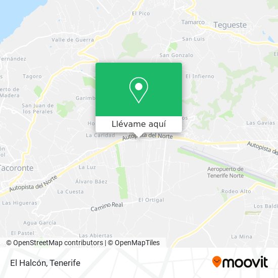 Mapa El Halcón