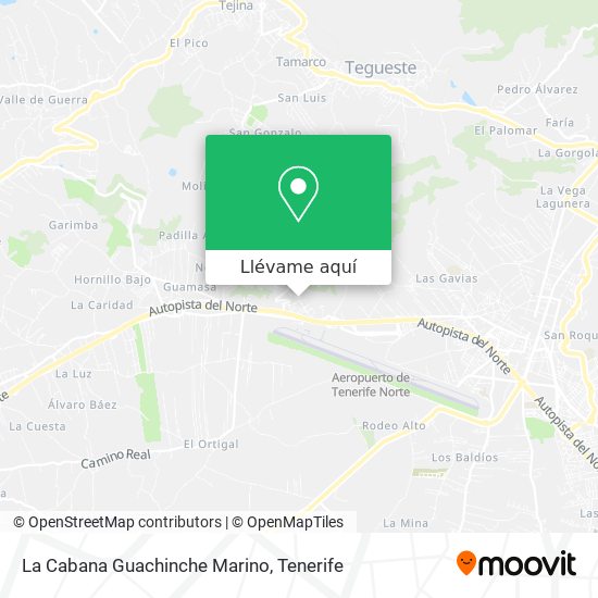 Mapa La Cabana Guachinche Marino