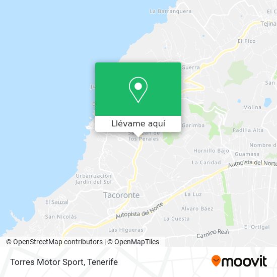 Mapa Torres Motor Sport